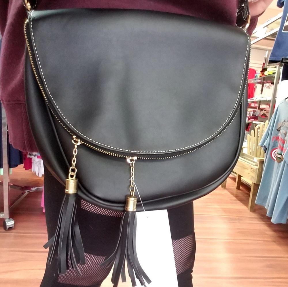 Black cross body